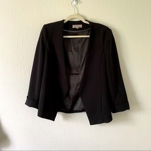 Philosophy - Open-faced Black Blazer - Sz M